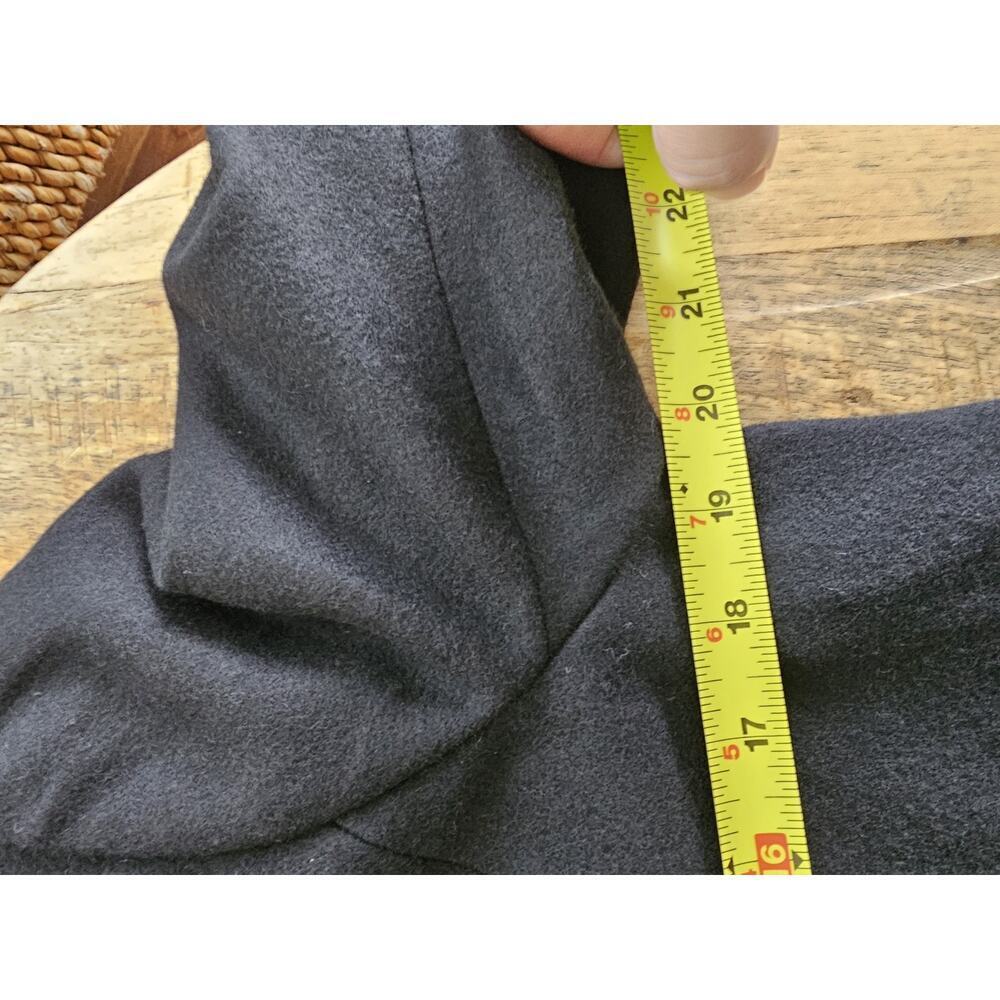 Old Navy Women’s Black Two Button Open Front Wool… - image 9